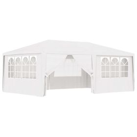 Professional Party Tent with Side Walls 13.1'x19.7' White 0.3 oz/ftÂ¬â‰¤