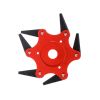 1pc General Weeding And Grass Cutting Knife Agricultural Grass Cutting Machine Lawn Mower Carbide Six Blade