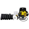 52cc gasoline backpack  leaf blower 2 cycle engine gas powered with nozzle extension fow lawn care