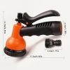 1pc Adjustable Garden Water Gun Sprinkler Hose Nozzle High Pressure Washer Car Wash Cleaning Tool Lawn Watering Sprinkler Spray Gun