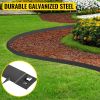 VEVOR Steel Lawn Edging; 5PCS Metal Landscape Edging; 4"x39" Garden Edging Border; Flexible Galvanized Steel Landscape Border; 16.25 ft Length Landsca