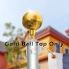 Gold Ball For 16ft 20ft 25ft Flag Pole