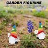 1pc Garden Rainbow Gnome Resin Statue, Faceless Doll Figure Miniature Decoration For Lawn Home Indoor Outdoor Patio Yard Garden Lawn Porch Decor