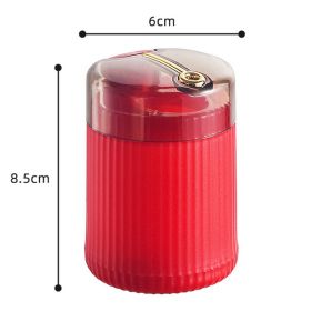 Press Type Pop-up Toothpick Cartridge (Color: Red)