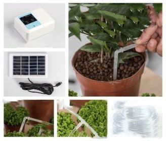 Smart Lazy Watering Irrigation Timer (Option: 2Double pump package-USB)