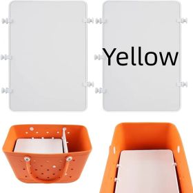 Bag Divider Tray Purse Accessories Partition Tray Bogg Bag Layered Partition (Color: Yellow)