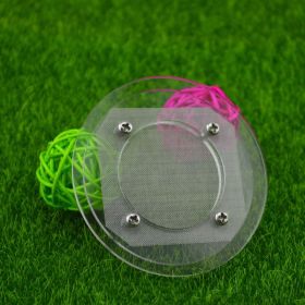 Stainless Steel Mesh Acrylic Ant Escape Cover (Option: 8 Style)