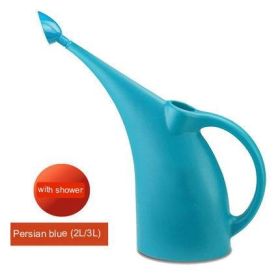 Plant Potted Plant Watering Can Gardening Tools Flowers Sprinkling Can (Option: 2L Persian Blue Shower Head)