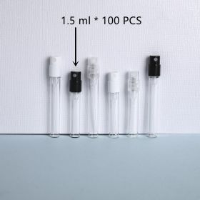 Mouth Type Perfume Sub Bottle Spray Bottle (Option: Black-100PCS)