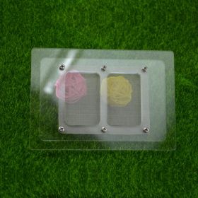 Stainless Steel Mesh Acrylic Ant Escape Cover (Option: 5 Style)