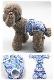 Pet Diapers Mother Dog Physiological Pants (Option: Yellow duck-XS)