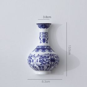 Ceramic Vase Antique Dracaena Sanderiana Living Room Home Accessories (Option: 03style)