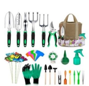 Aluminum Alloy Garden Tool Gardening Combination Set (Option: 49piece set)