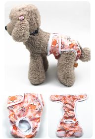 Pet Diapers Mother Dog Physiological Pants (Option: Fox-XS)