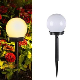 2/4/8pcs Led Solar Garden Light Solar Lamp Outdoor Waterproof Lawn Light Pathway Landscape Lamp For Home Yard Driveway Lawn Park (Wattage: 4pcs, Emitting Color: Warm light)