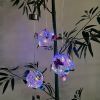 1pc Butterfly Outdoor Decorative Light Solar Hanging Decorative; Outdoor Courtyard; Garden Decorative Lamp With Ball Hanging Tree Lamp; Luminous Butte