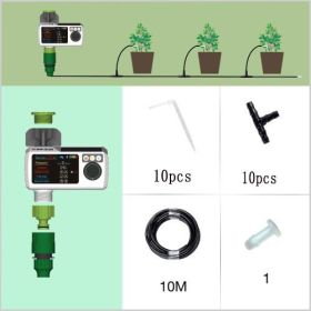 Garden Balcony Automatic Watering Device Timing Intelligent Drip Irrigation Controller (Option: C)